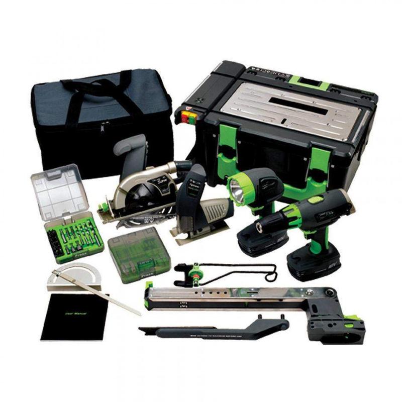 mooii。 Kit Ferramentas Multifunção Maksipower 8 em 1 MP8 Maksiwa Verde